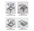 MAGG pracovní stůl Master work 1600, nastavitelný, 60,5x71,5x(21-77) cm