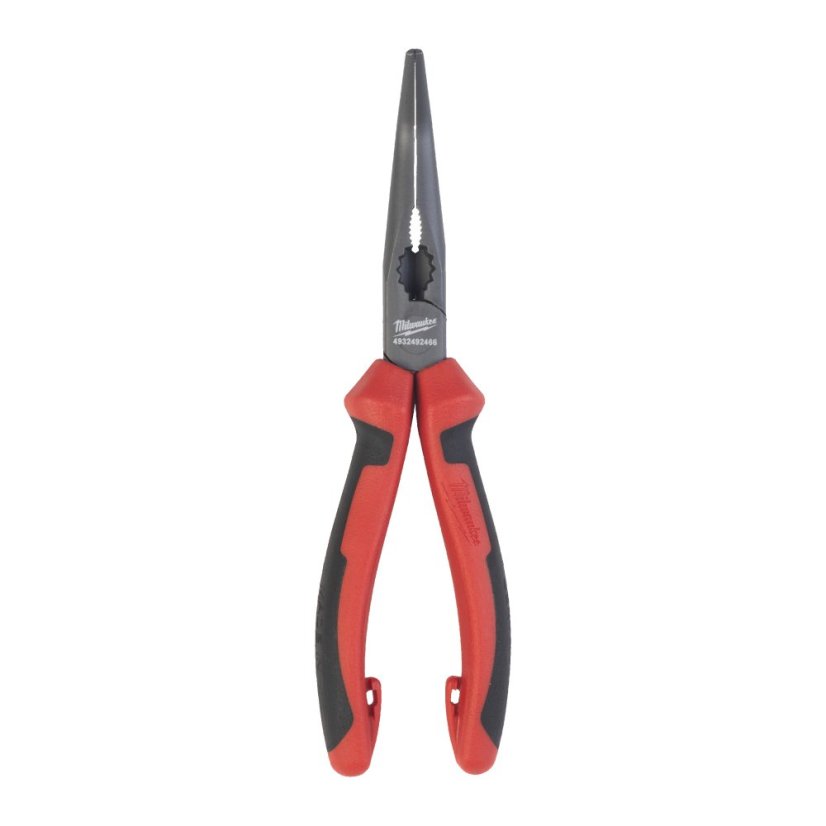 Milwaukee kleště pro jemnou mechaniku prodloužené zahnuté 205mm 4932492466