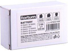 FORTUM 4780216B baterie akumulátorová k laserům, 3,7V, Li-ion, 5200mAh (19,2Wh)