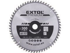 EXTOL PREMIUM 8803247 kotouč pilový s SK plátky, O 300x3,0x30mm, 60T