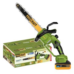 Procraft PKA33-1B aku řetězová pila 300mm 20 V 1x 4Ah