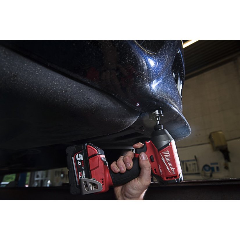Milwaukee M18 FQID-502X aku hydraulický rázový utahovák 1/4" Hex 2x5Ah 4933451790