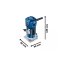 Bosch GKF 550 ohraňovací frézka 550W