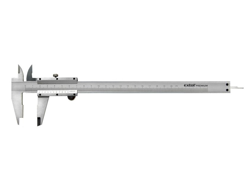 EXTOL PREMIUM 3422 měřítko posuvné kovové, 0-200mm