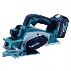 Makita DKP180RTJ aku hoblík Li-ion 18V/5,0 Ah, systainer
