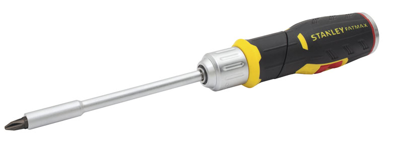 Stanley FMHT0-62691 FatMax ráčnový šroubovák s pistolovou rukojetí s 12 bity