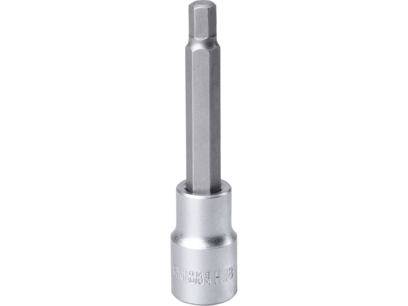 FORTUM 4700628 hlavice zástrčná 1/2" prodlouž. imbus, H 8, L 100mm