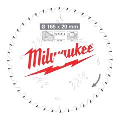 Milwaukee pilový kotouč 165x20x1.6x40ATB dřevo 4932471932