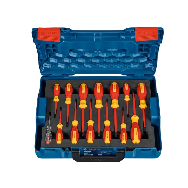 Bosch 14 dílná sada VDE šroubováků 1600A02NF9
