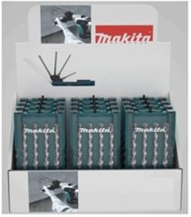 Makita E-13605-12 vrták pro kladiva SDS-Plus TCTStředicí hrot 4ks bal.12ks
