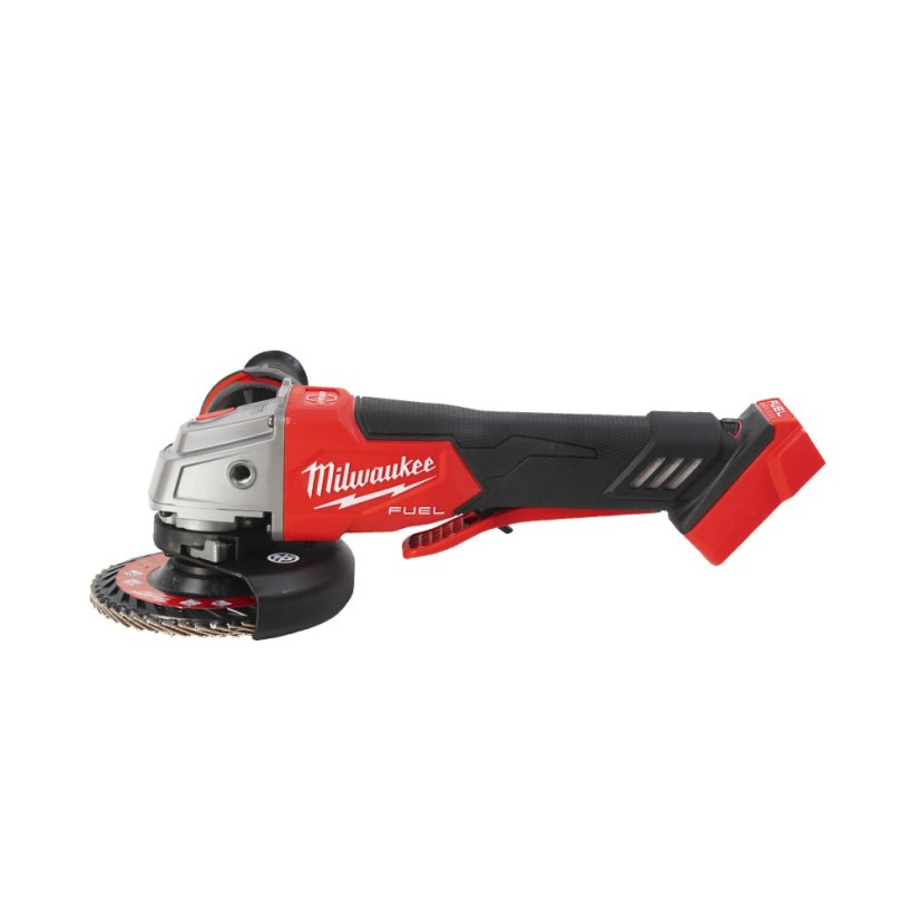 Milwaukee M18 FUEL™ FSAGV125XPDB-0X 125 mm úhlová bruska s kolébkovým spínačem 4933478437