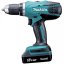 Makita DF457DWE aku šroubovák Li-ion 18V 1,5Ah