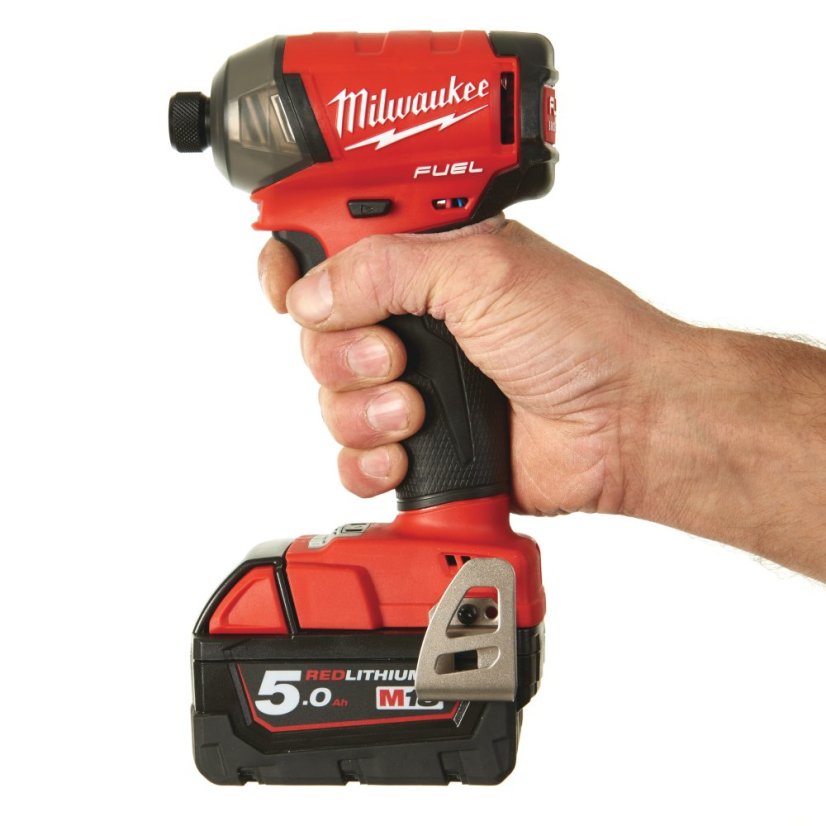 Milwaukee M18 FQID-502X aku hydraulický rázový utahovák 1/4" Hex 2x5Ah 4933451790