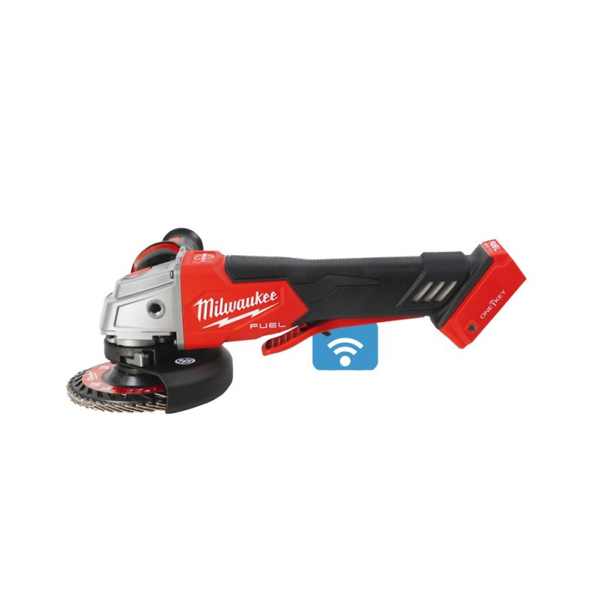 Milwaukee M18 ONEFSAG125XPDB-0X aku úhlová bruska s koléb. spínačem 125mm ONE-KEY bez aku 4933478434