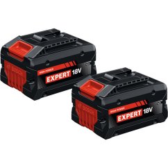 Pár lithium-iontových baterií Bosch 18V 8Ah Expert. Pár lithium-iontových baterií Bosch 18V 8Ah Expert.