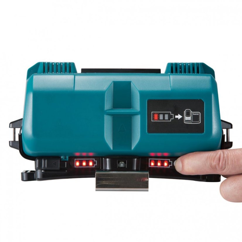 Makita 197580-6 adaptér napájecí Li-ion LXT 2x18V BAP182 na opasek pro napájení 1x18/2x18V strojů