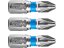 FORTUM 4741302 hrot křížový pozidriv, sada 3ks, PZ 2x25mm, S2