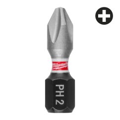 Milwaukee PH2x25 mm šroubovací bit Shockwave Impact Duty 25 ks 4932430853