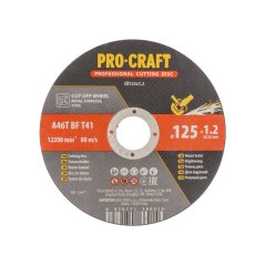 Procraft CD125x1.2b sada řezných kotoučů 125x1,2mm 10ks