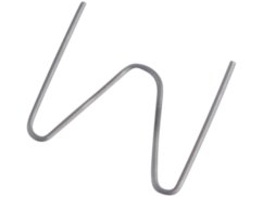 EXTOL PREMIUM 8862644 spony svařovací, 150ks, vnější roh "M", ⌀0,6mm, rozteč 15mm