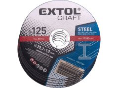 EXTOL CRAFT 106902 kotouče řezné na kov, 5ks, O 125x1,0x22,2mm