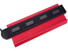 EXTOL PREMIUM 8825120 šablona obrysová uzamykací, 256mm,s magnety
