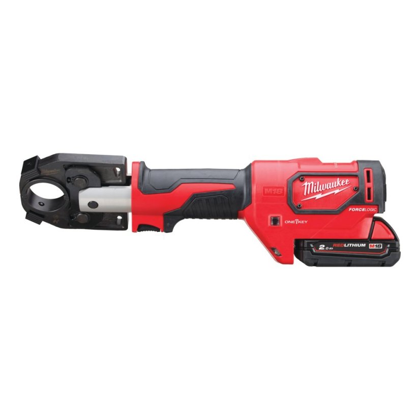 Milwaukee M18 HCCT-201C FORCE LOGIC Hydraulické krimpovací kleště na kabely 53 kN  1x 2Ah 4933451194