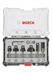 Bosch 2607017468 Sada ohraňovacích fréz 6 ks Trim&Edging - 6mm