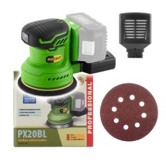 Procraft PX20BLbb aku excentrická bruska 125 mm 20 V bez aku