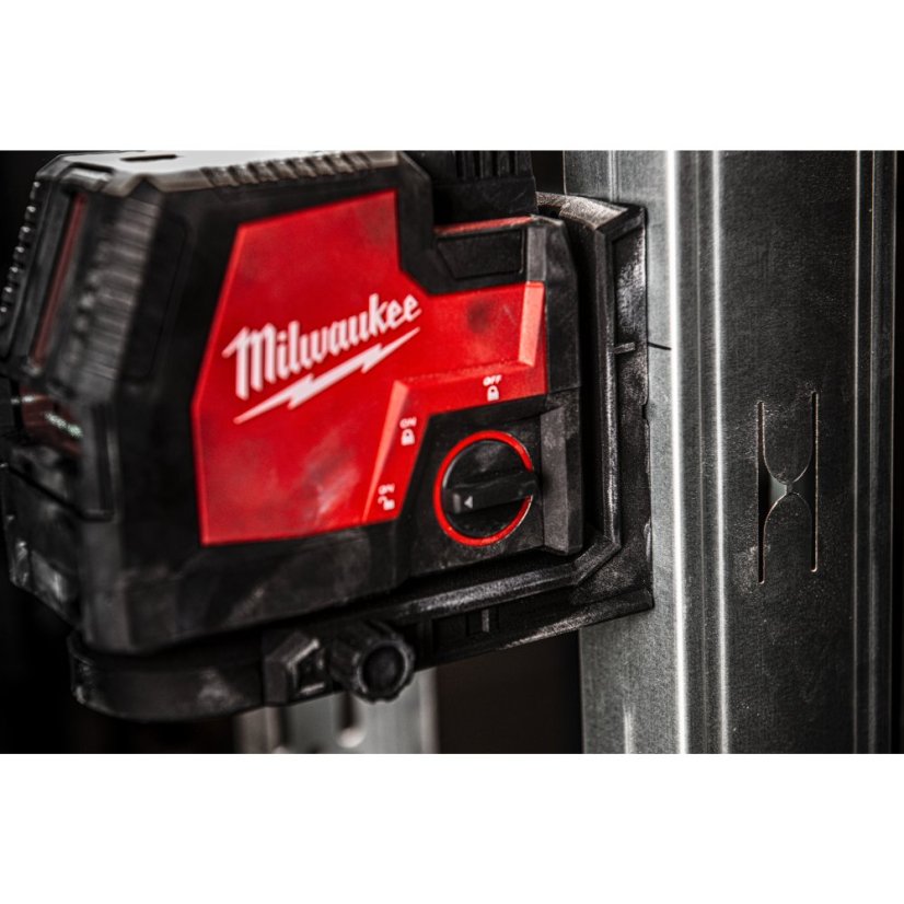Milwaukee L4 CLL-301C Akumulátorový křížový liniový laser se zeleným paprskem s USB 4933478098