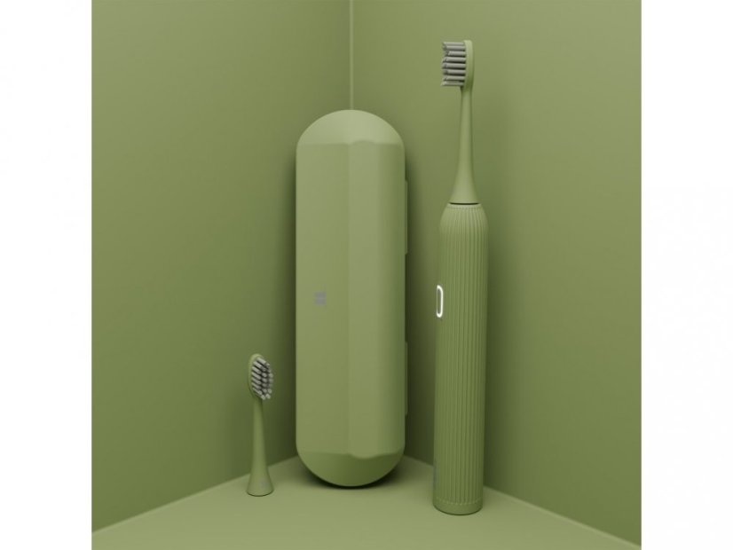 Tesla Smart Toothbrush TS200 Brush Heads Green 2x náhradní hlavice