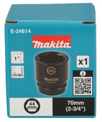 Makita E-24614 klíč nástrčný 1", čtyřhran, 44x70 mm