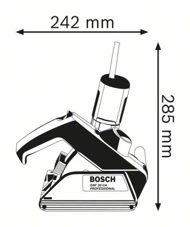 Bosch GNF 20 CA drážkovací fréza do zdiva 900W