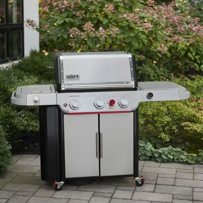 Weber 1501388 GENESIS SP-335W plynový gril Stainless Steel