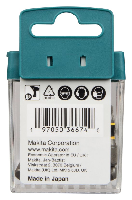 Makita E-25943 torzní bit T15 Impact Premier (C-form) 25mm 15 ks