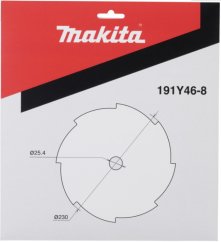 Makita 191Y46-8 nůž na nálety 8 zubý 230mm