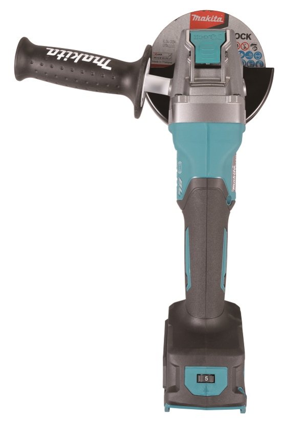 Makita GA044GZ aku úhlová bruska s regulací a X-lock 125mm Li-ion XGT 40V, bez aku