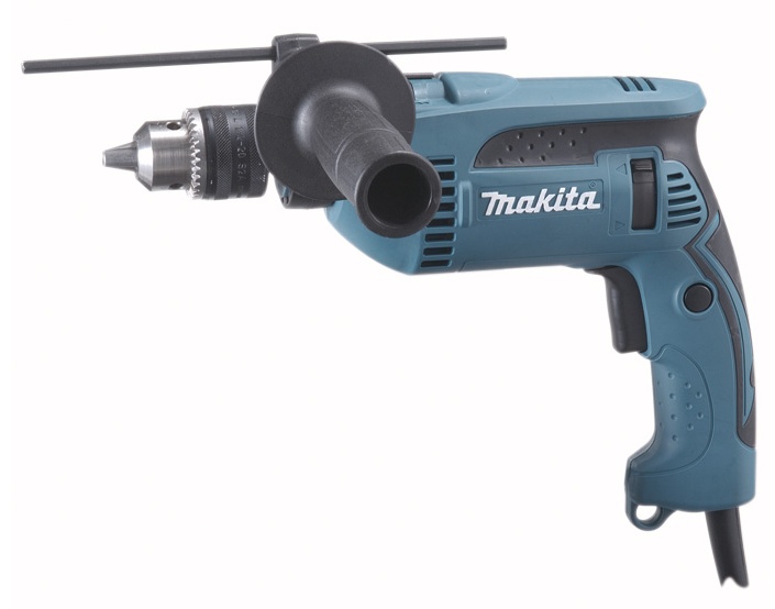 Makita HP1640K příklepová vrtačka 1,5-13mm, 680W