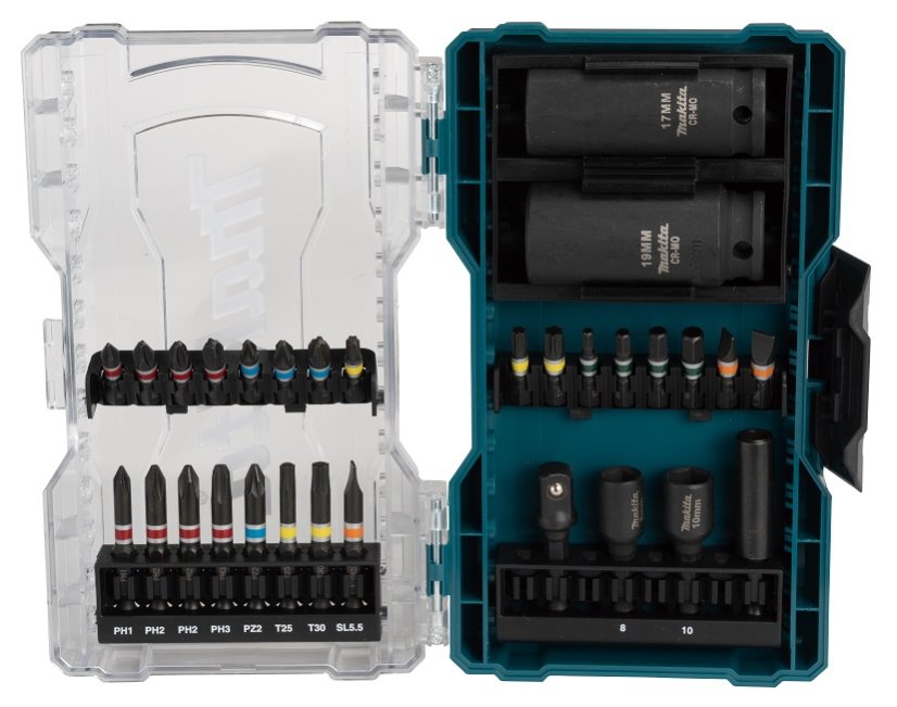 Makita E-07060 sada bitů a šroubovacích nástavců 30ks Makita E-07060 sada bitů a šroubovacích nástavců 30ks