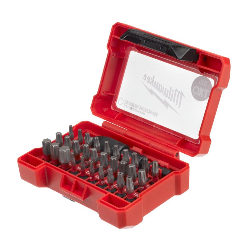 Milwaukee 32 dílná sada bitů TX SHOCKWAVE™ IMPACT DUTY 4932471586