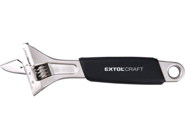 EXTOL CRAFT 6502 klíč nastavitelný, 200mm/8", CrV