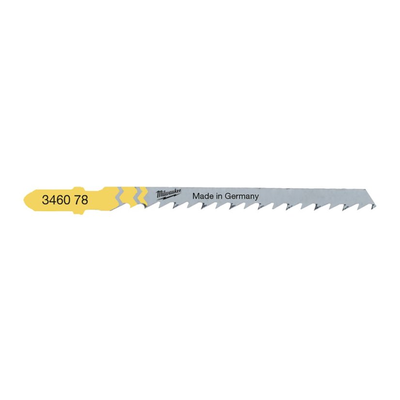 Milwaukee T 244 D 75 x 4 mm pilový plátek do přímočaré pily 5ks 4932346078
