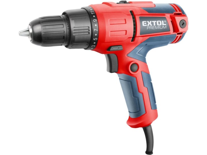 EXTOL PREMIUM 8890505 vrtací šroubovák elektrický, 300W, 35Nm