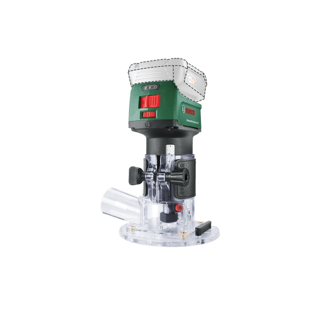 Bosch sada aku kombinované horní frézy AdvancedTrimRouter 18V-8 bez aku 06039D5002