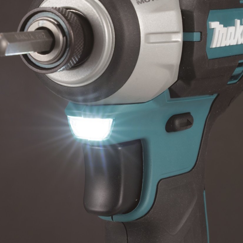 Makita DTD201RTJ aku rázový šroubovák 1/4" Li-ion LXT 18V 2x 5Ah Makpac