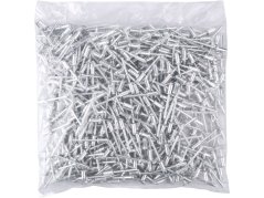 EXTOL PREMIUM 8813843 nýty trhací hliníkové sada 1000ks, O 3,2x9,6mm plochá hlava
