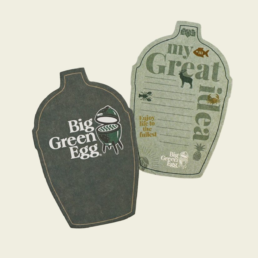 Big Green Egg pivní podtácky 818542