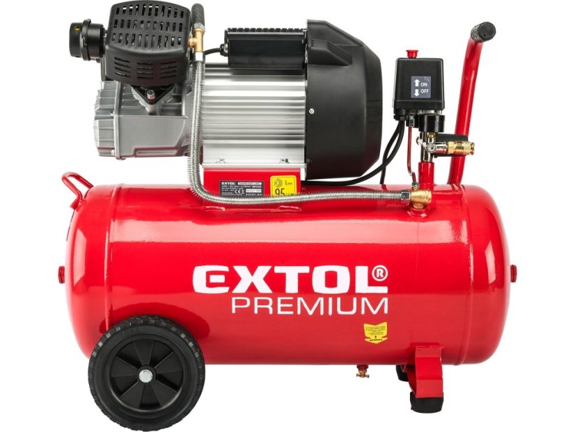 EXTOL PREMIUM 8895320 kompresor olejový, 2200W, 50l