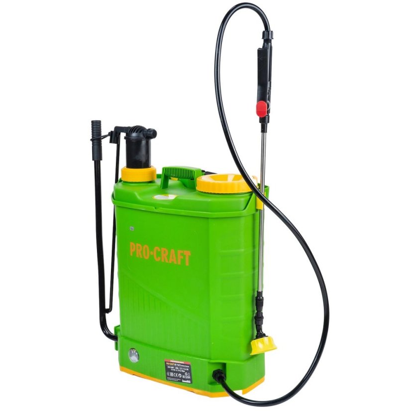 Procraft AS-16/2 aku postřikovač 16l 12V 1x8Ah