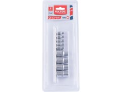 EXTOL PREMIUM 8818114 hlavice nástrčné vnitřní TORX , sada 9ks, 1/4",1/2", CrV